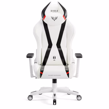 Diablo X-Horn 2.0 gamer szék Nagy méret: Fehér-fekete