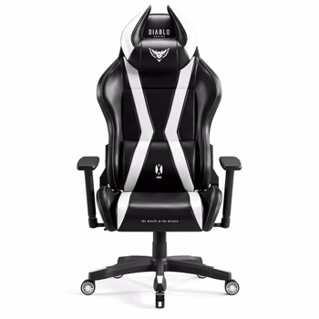 Diablo X-Horn 2.0 gamer szék Nagy méret: Fekete-fehér
