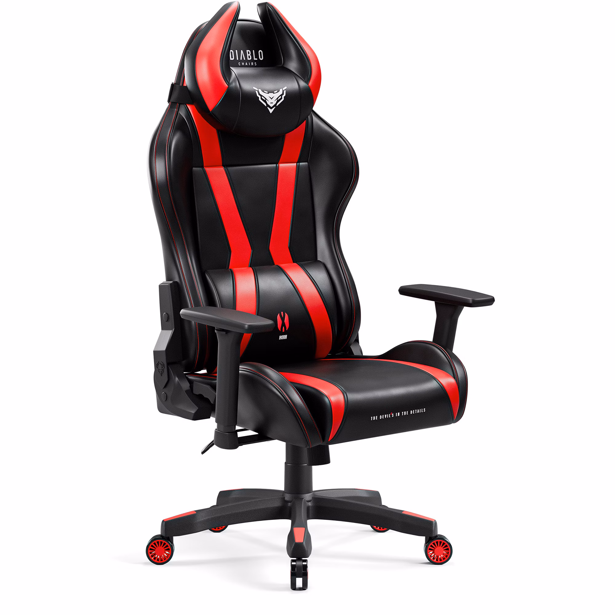 Diablo X-Horn 2.0 gamer szék Nagy méret: Fekete-piros