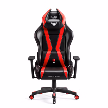 Sedia da gaming Diablo X-Horn 2.0 Normal Size, Nero-rosso