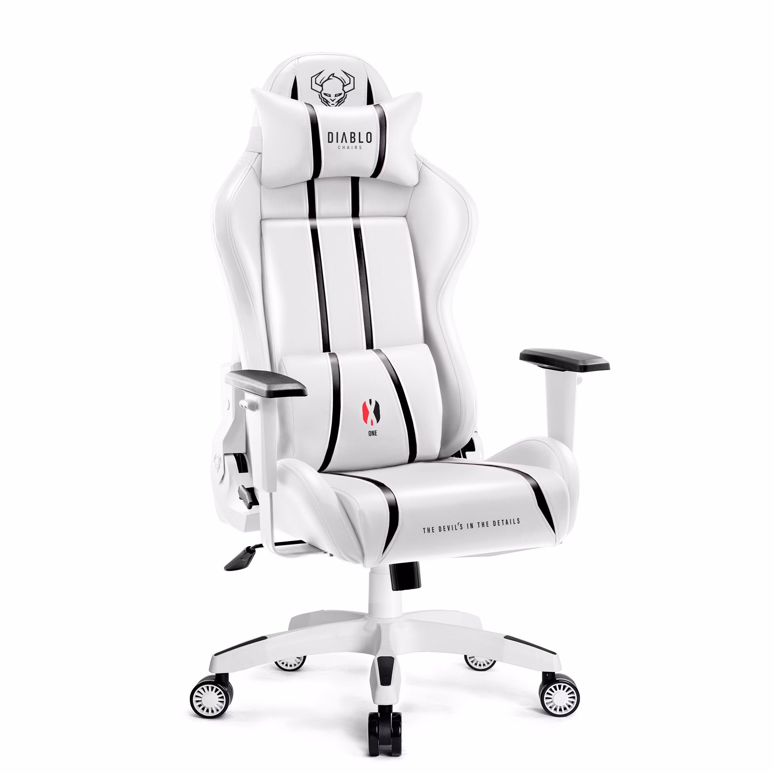 Diablo X-One 2.0 gamer szék Nagy méret: fehér-fekete