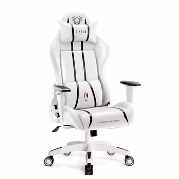 Diablo X-One 2.0 Gamestoel, King Size, wit-zwart