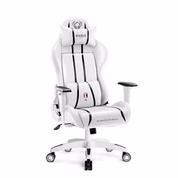 Diablo X-One 2.0 gamer szék Átlagos méret: Fehér-fekete