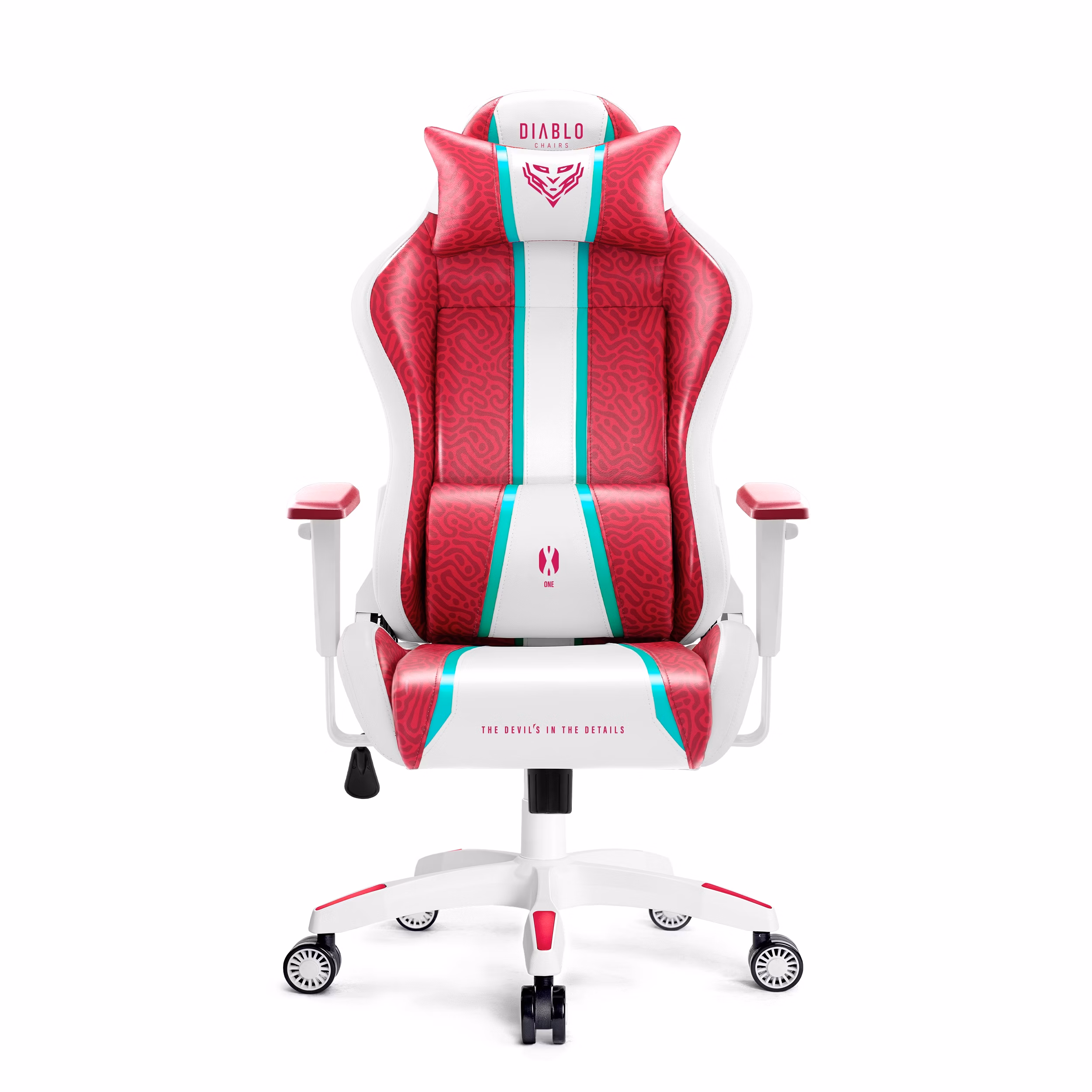Herní židle Diablo X-One 2.0 Normal Size: Candy Rose / Růžová