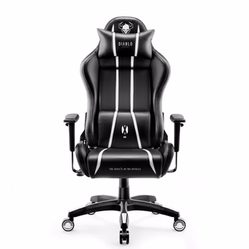 Diablo X-One 2.0 gamer szék Nagy méret: fekete-fehér