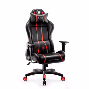 Herní židle Diablo X-One 2.0 Normal Size: černo-červená