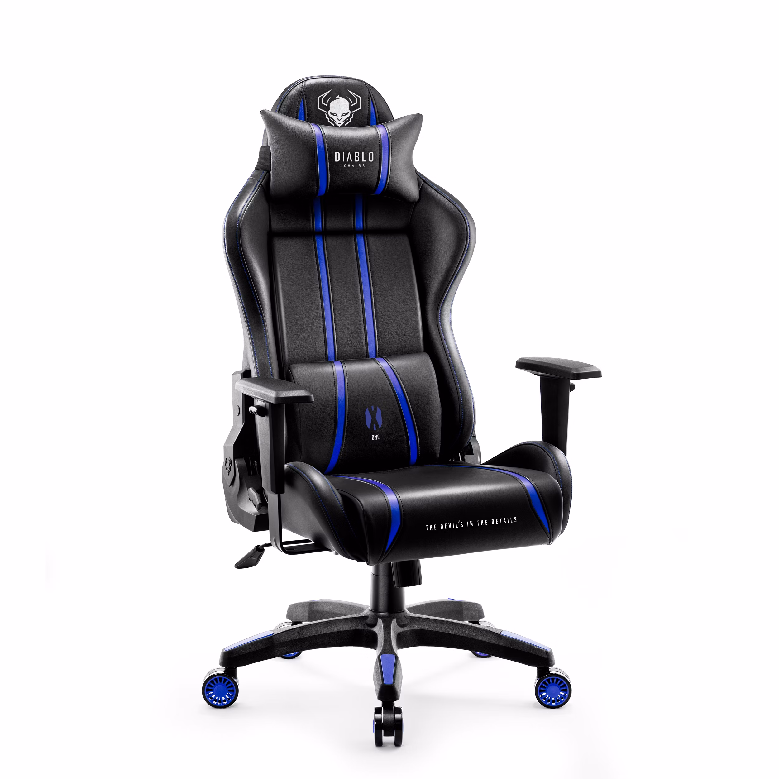 Diablo X-One 2.0 gamer szék Átlagos méret: Fekete-kék