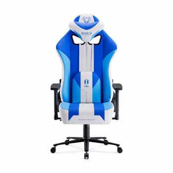 Diablo X-Player 2.0 szövet gamer szék Átlagos méret: frost white / fehér
