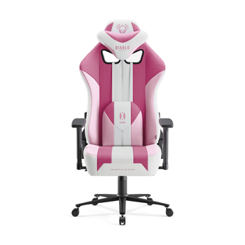 Gamingstol I Tyg Diablo X-Player 2.0, Normal Size, Marshmallow Pink
