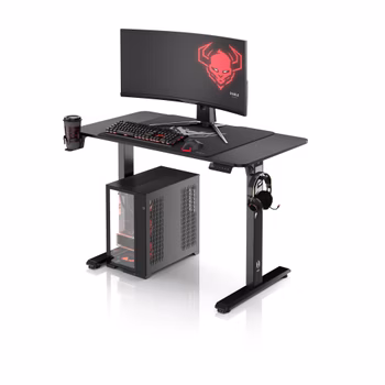 Bureau réglable en hauteur Diablo X-Tensio 1100 noir