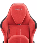 Grijze Diablo X.One Prime gamestoel, Diablo X.One Prime, Normal Size, Nightwolf Moon