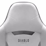 Skrivbordsstol Diablo X-Starter: grå