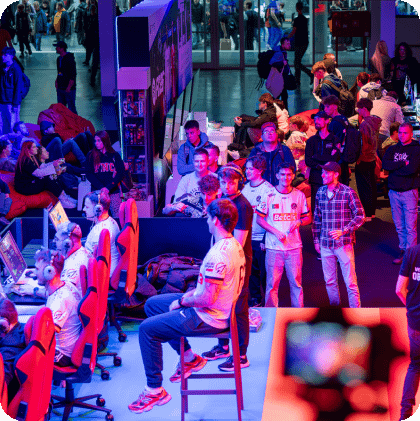 Torneo esports con sedie Diablo Chairs